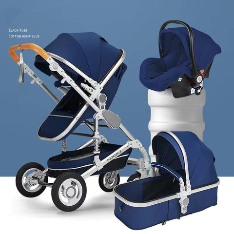 Baby stroller 3 in 1 with car seat