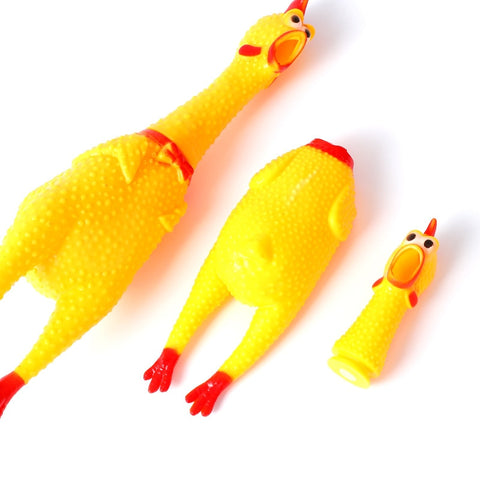 Dog Squeaky Chicken Chew Toy