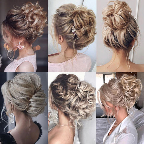 New Synthetic Hair Bun Messy Chignon