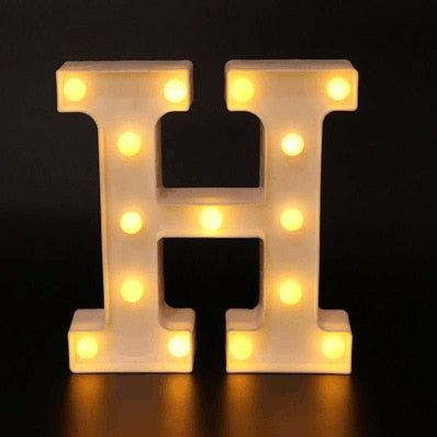 New Alphabet Letter LED Lights
