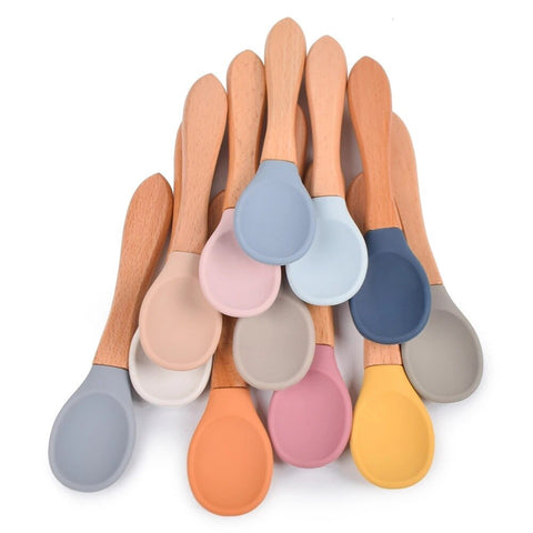 Baby Silicone Feeding Bowl With Spoon