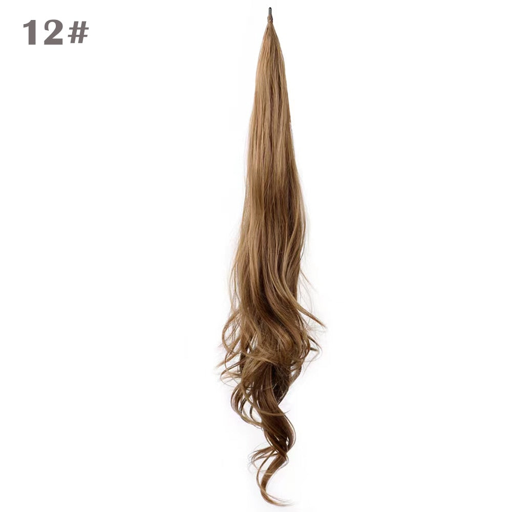 32inch Long Flexible Wrap Around Pony Tail Hair