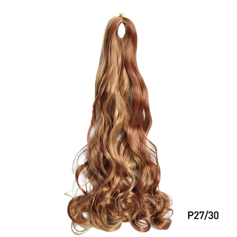 New French Curls Braiding Hair
