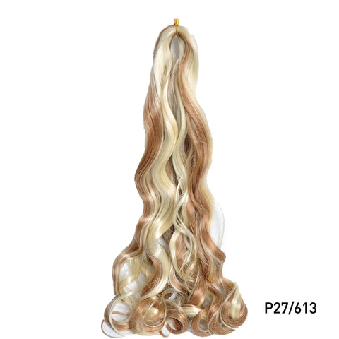 New French Curls Braiding Hair
