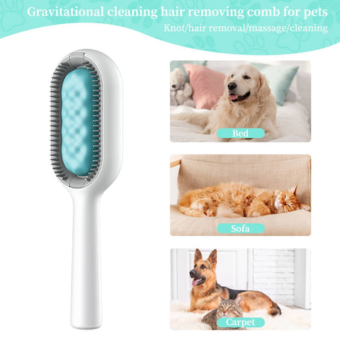 Multifunctional Pet Deshedding Brush