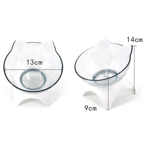 Cat Elevated Ear Design Feeding Bowls