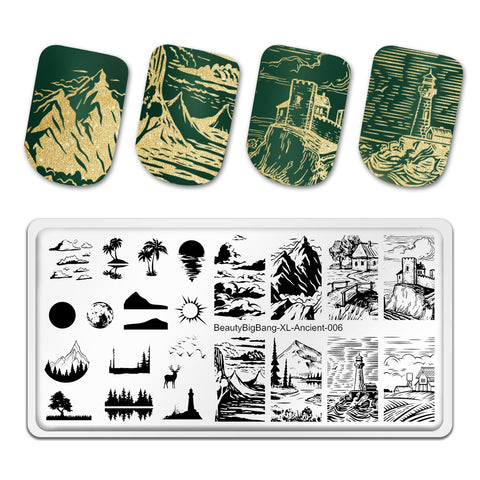 New Whirlpool Image Stainless Steel Nail Art