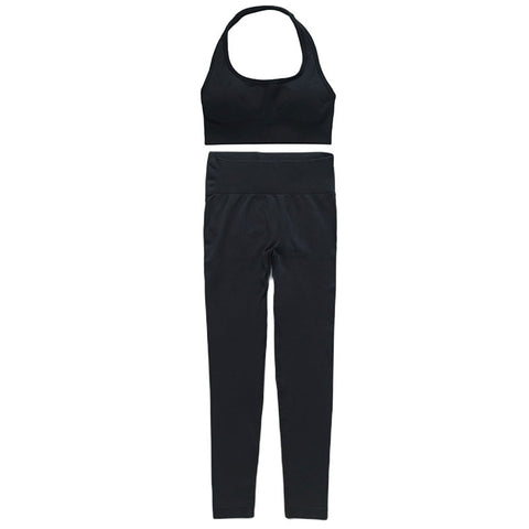 New  Fitness Sportwear Women 2 pieces Set