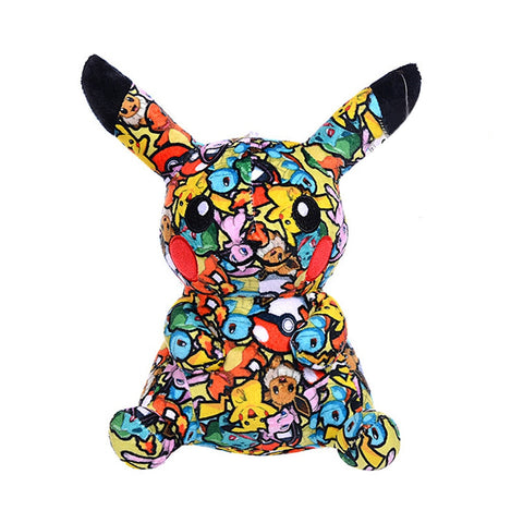 25cm Pikachu Charmander Squirtle Bulbasaur Anime Toys
