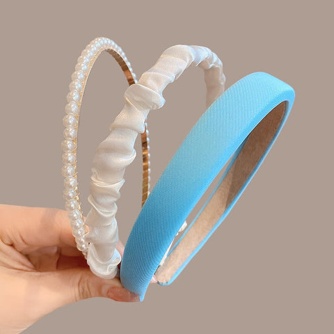 3/6/8PCS Set Fashion Women Cloth Hair Bands