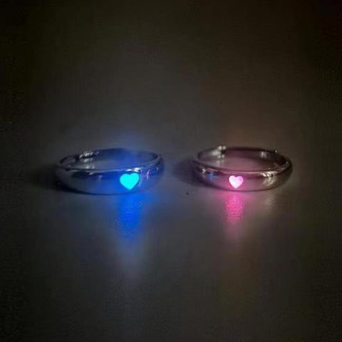 1/2 Pcs Couple Ring Fashion Women Men
