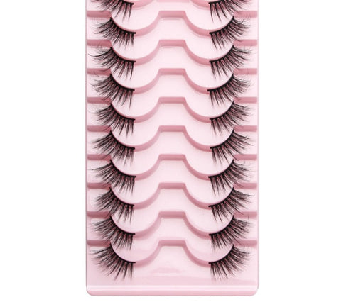 YSDO 3/5/10 Pairs Natural Half Eyelash