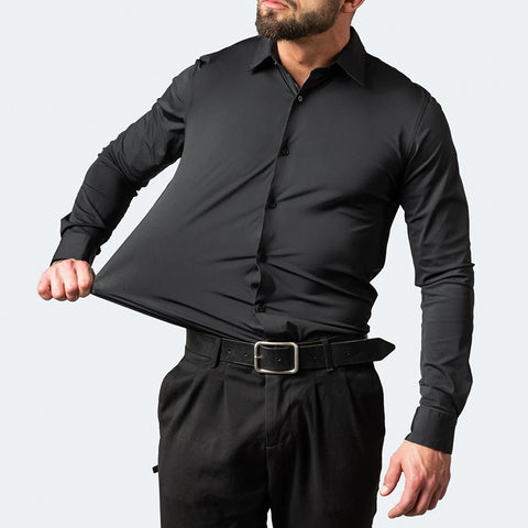 New long-sleeved business casual shirt