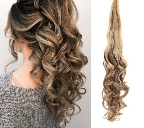 New Long Synthetic Hair Extension