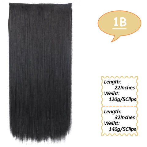 22Inch/32Inch Clip On Hair Extensions