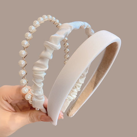 3/6/8PCS Set Fashion Women Cloth Hair Bands