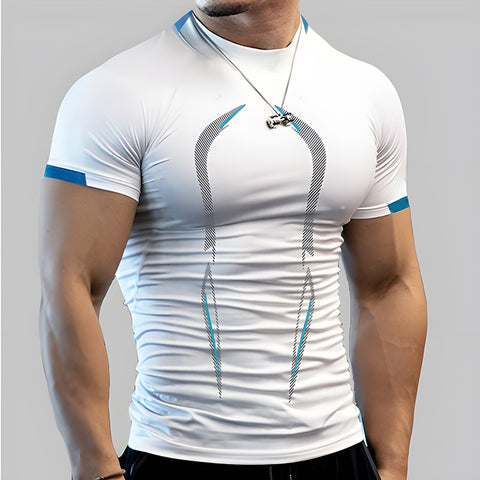 Man Quick Dry Summer Running Shirt