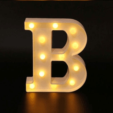 New Alphabet Letter LED Lights