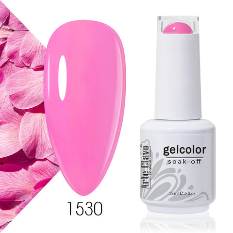 15ml Rose Red Color Series Gel Nail Polish
