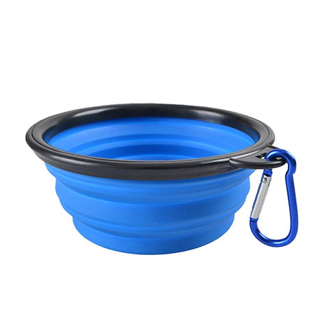 Dog Silicone Foldable Bowl