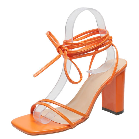 2022 Summer  Woman Ankle Strap Sandals