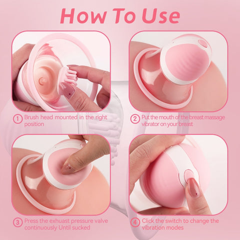 Nipple Toy Sucker Strong Manual Sucking Stimulator Massager