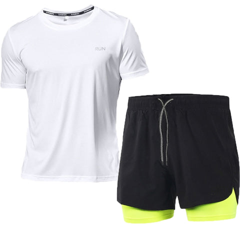 Men Sports Training Running Sets
