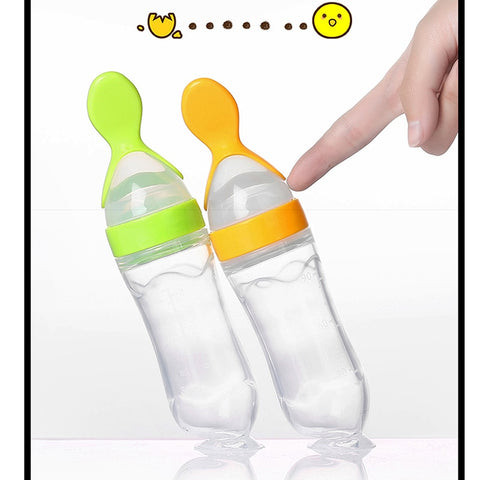 Newborn Baby Training Rice Cereal  Food Spoon
