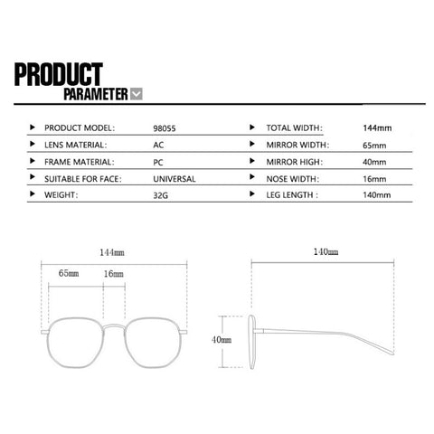 Women Brand Designer Vintage Small Frame Sun Glasses