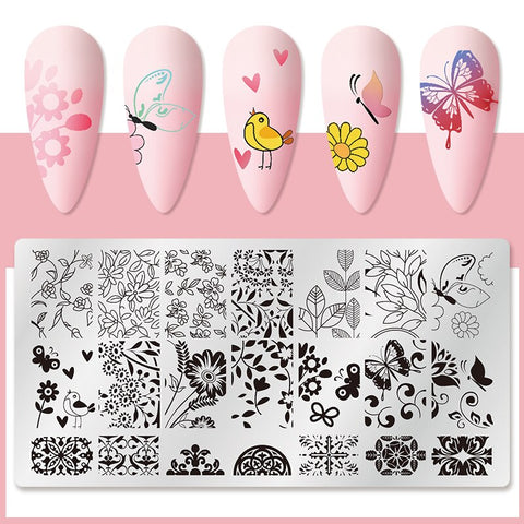 New 12*6cm 2*6cm Nail Art