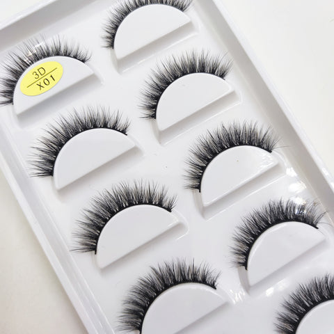 New Natural 3D Mink False Eyelashes