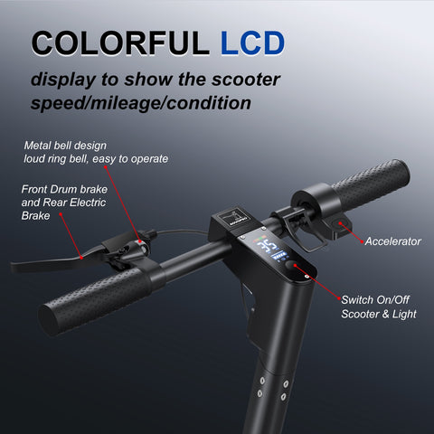 500W 40km/h Adult Electric Scooter