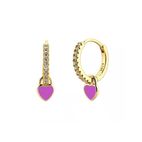 New Women Hoop Dangle Earrings