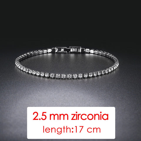 Women Fashion Small Cubic Zircon Crystal Bracelets