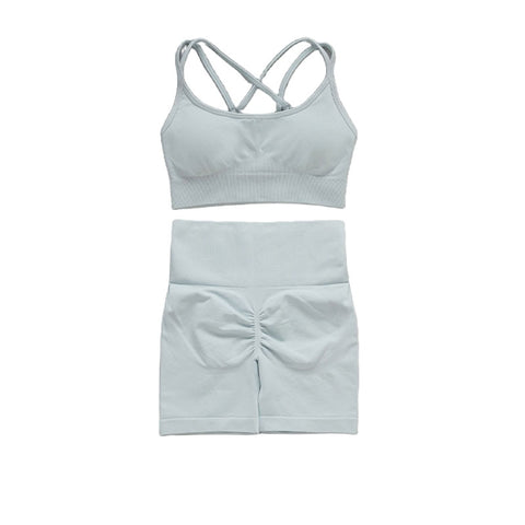 New  Fitness Sportwear Women 2 pieces Set