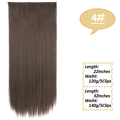 22Inch/32Inch Clip On Hair Extensions