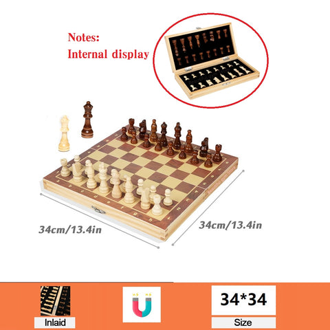 New Wooden Chess Set