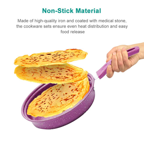 Kitchen Cookware Set 13-Piece Non-Stick Cooking Pots