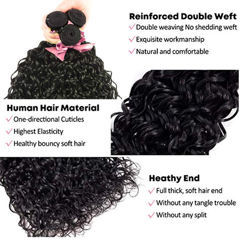 10A Peruvian Hair Weave Extensions
