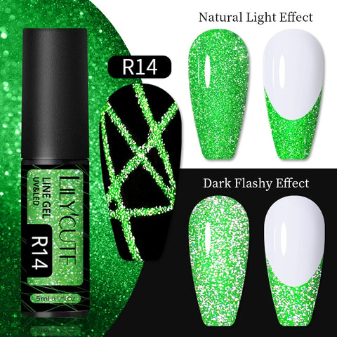 5ml Metallic Painting Liner Gel Polish