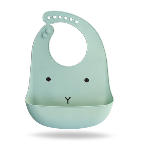 Printed Soft Baby Silicone Bibs