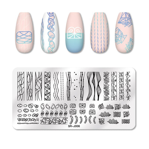 New 12*6cm 2*6cm Nail Art