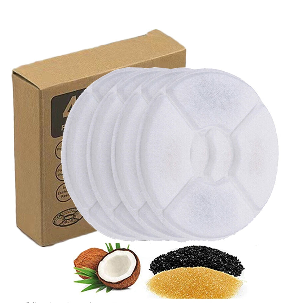 Pet Activated Carbon Filter For Water Fountain
