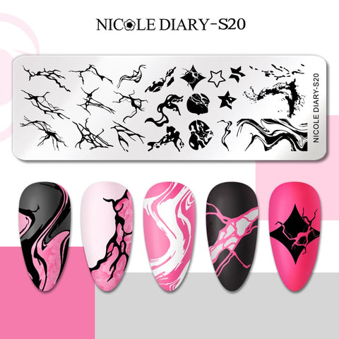 Nails Leaf Flower Manicure Decor