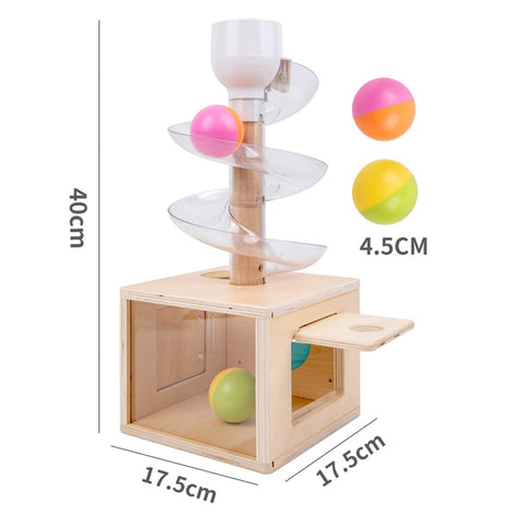 Baby Early Education Puzzle Rotating Track Toy