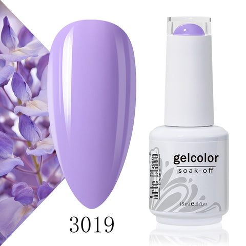 15ml Rose Red Color Series Gel Nail Polish