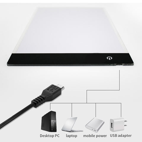 A4 Level Dimmable Led Drawing Copy Pad
