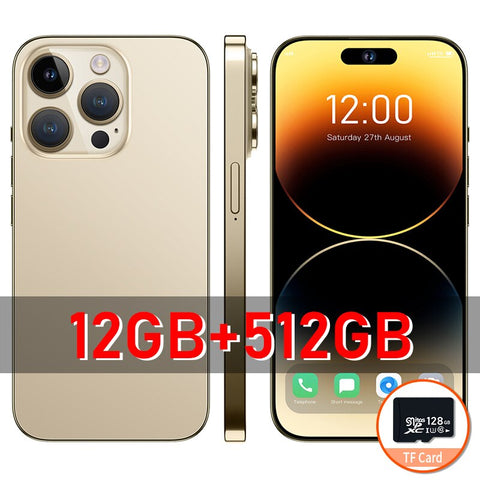 i14 Pro Max 5G Cellphones Full Screen 4G Smartphones