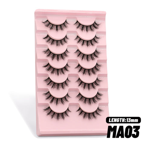 3D False Russian  Eyelashes