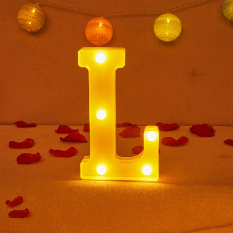 New Alphabet Letter LED Lights